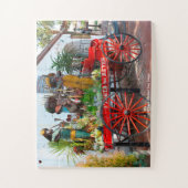 Oude Stad Markt San Diego Legpuzzel (Verticaal)