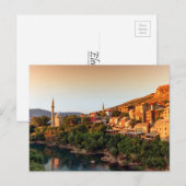 Oude stad Mostar, Bosnië en Herzegovina Briefkaart (Voorkant / Achterkant)