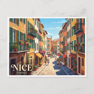 Oude Stad Nice Frankrijk Briefkaart