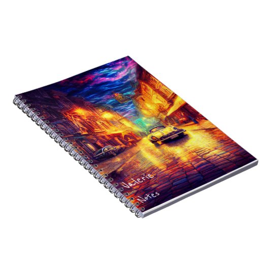  oude stad notitieboek (Rechterzijde)