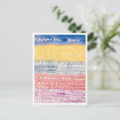 "Oude Stad (Overzicht)" Schilderij van Paul Klee Briefkaart (Staand voorkant)