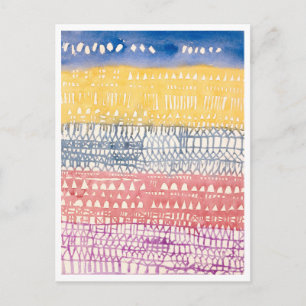 "Oude Stad (Overzicht)" Schilderij van Paul Klee Briefkaart