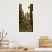 Oude stad. Oxford (Verenigd Koninkrijk). Poster (Keuken)