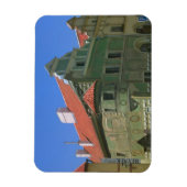 Oude stad plein omringd door 16e-eeuwse 2 magneet (Verticaal)
