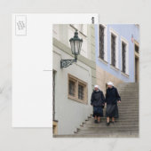 Oude stad, Praag. Briefkaart (Voorkant / Achterkant)