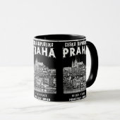 Oude stad Praag (Praha). Tsjechië. Mok (Voorkant rechts)