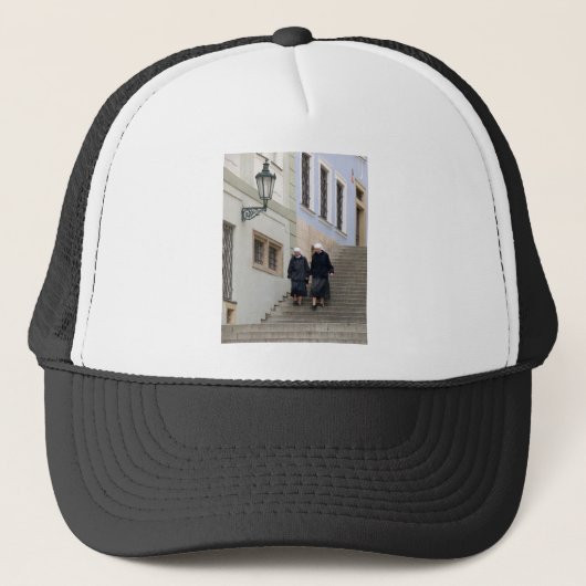 Oude stad, Praag. Trucker Pet (Voorkant)