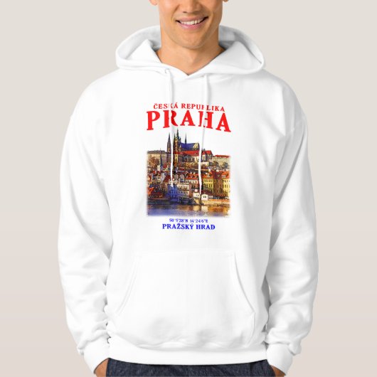 Oude stad Praag. Tsjechië. Hoodie (Voorkant)