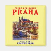 Oude stad Praag. Tsjechië. Magneet (Voorkant)