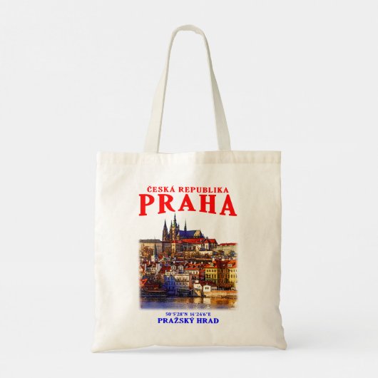 Oude stad Praag. Tsjechië. Tote Bag (Achterkant)