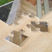 Oude stad Puerto Rico. kerstcadeautjes Jigzaag P Legpuzzel (Zijkant)