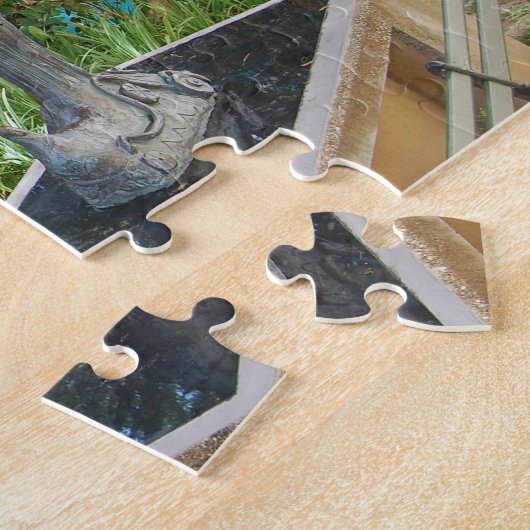 Oude stad Puerto Rico. Legpuzzel (Zijkant)