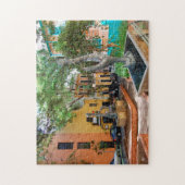 Oude stad Puerto Rico. Legpuzzel (Verticaal)