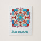 Oude stad puzzel (Verticaal)