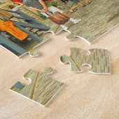 Oude stad Quebec. Legpuzzel (Zijkant)