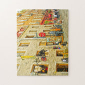 Oude stad Quebec. Legpuzzel (Verticaal)