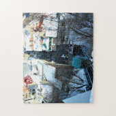 Oude stad Quebec, Quebec, Canada Legpuzzel (Verticaal)
