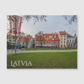 Oude stad Riga in het najaar (Voorkant)