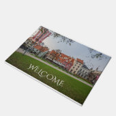 Oude stad Riga in het najaar Deurmat (Schuin)