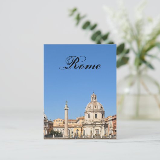 Oude stad Rome, Italië Briefkaart (Staand voorkant)