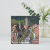 Oude stad Rothenburg ob der tauber (Staand voorkant)