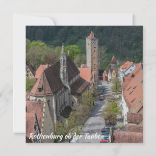 Oude stad Rothenburg ob der tauber