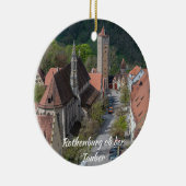 Oude stad Rothenburg ob der tauber Keramisch Ornament (Rechts)