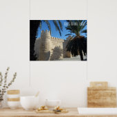 Oude stad Sousse Medina-straatbeeld Tunesië Poster (Keuken)