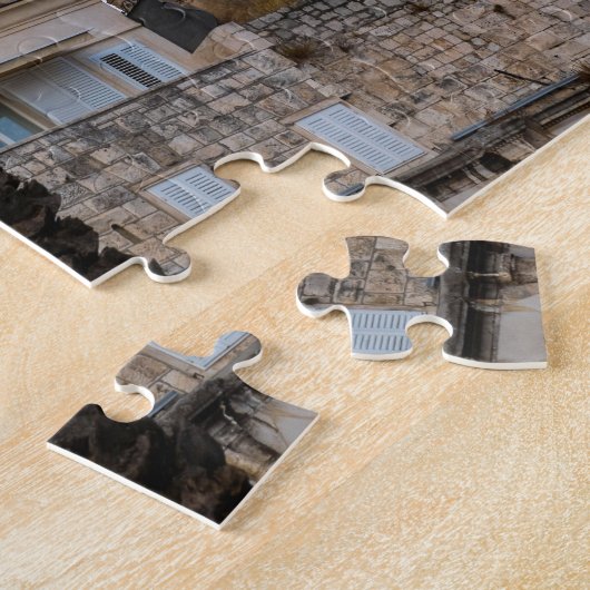 Oude stad Split, Kroatië Legpuzzel (Zijkant)