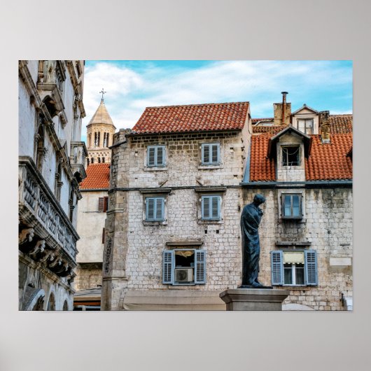 Oude stad Split, Kroatië Poster (Voorkant)