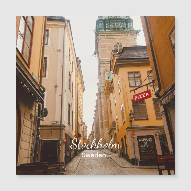 Oude Stad, Stockholm, Zweden Souvenir (Voorkant)