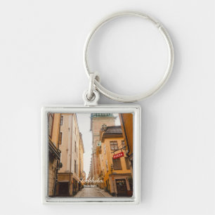 Oude Stad, Stockholm, Zweden Souvenir Sleutelhanger