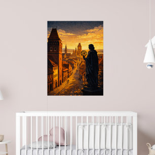Oude Stad Toruń Poster