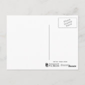 Oude stad Warschau Briefkaart (Achterkant)