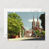 Oude stad Wroclaw Briefkaart (Voorkant / Achterkant)