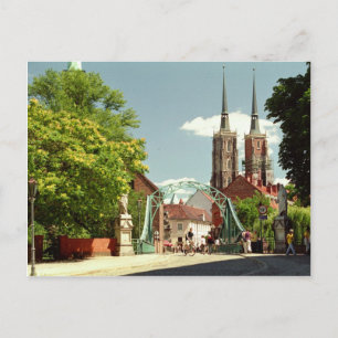 Oude stad Wroclaw Briefkaart