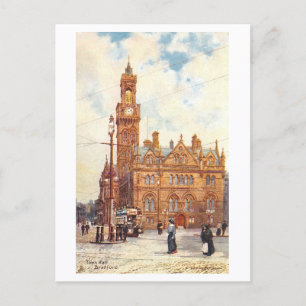 Oude Stadhuis, Bradford Briefkaart