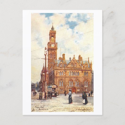 Oude Stadhuis, Bradford Briefkaart (Voorkant)