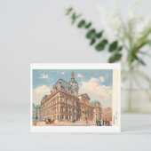 Oude Stadhuis in Baltimore Briefkaart (Staand voorkant)