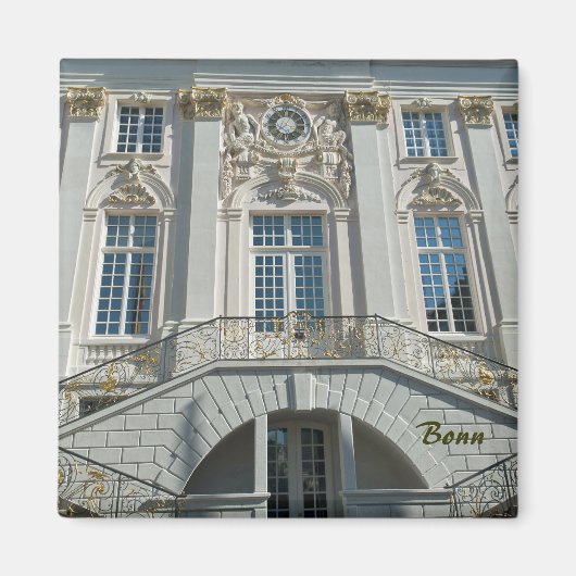 Oude Stadhuis in Bonn Magneet (Voorkant)