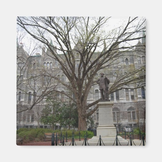 Oude Stadhuis, Richmond, VA in het voorjaar Magneet (Voorkant)