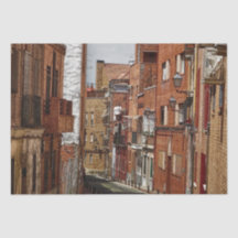 Oude stadsdecoupage 15x20