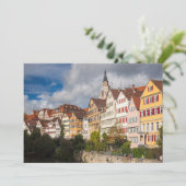 Oude stadsgebouwen | Duitsland Bedankkaart (Staand voorkant)