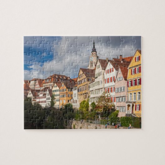 Oude stadsgebouwen | Duitsland Legpuzzel (Horizontaal)