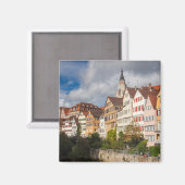 Oude stadsgebouwen | Duitsland Magneet (Voorkant / Achterkant)