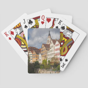 Oude stadsgebouwen   Duitsland Pokerkaarten