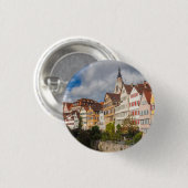 Oude stadsgebouwen | Duitsland Ronde Button 3,2 Cm (Voorkant /achterkant)