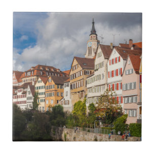 Oude stadsgebouwen   Duitsland Tegeltje