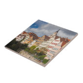 Oude stadsgebouwen | Duitsland Tegeltje (Zijkant)