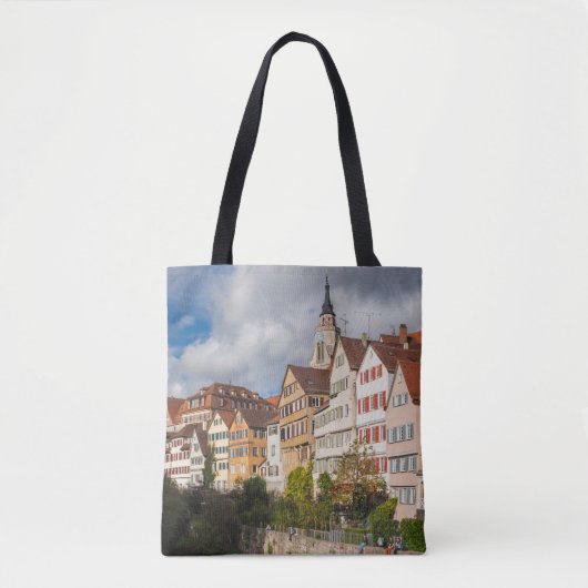 Oude stadsgebouwen | Duitsland Tote Bag (Voorkant)